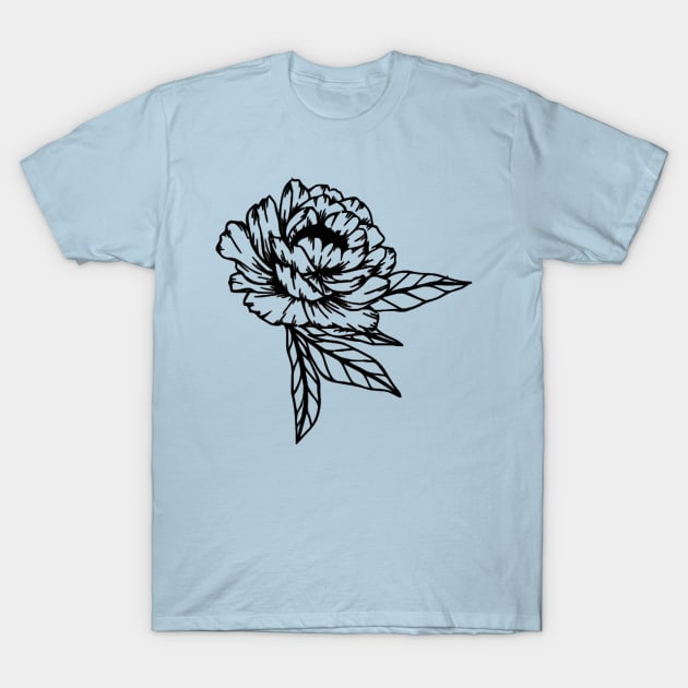 Peony T-Shirt by wekdalipun